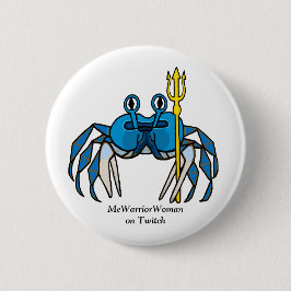 Blue Warrior Crab, MeWarriorWoman på Twitch Knapp
