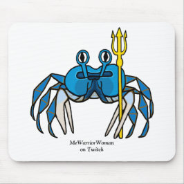 Blue Warrior Crab, MeWarriorWoman på Twitch Musmatta
