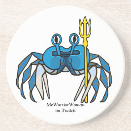 Blue Warrior Crab, MeWarriorWoman på Twitch Underlägg