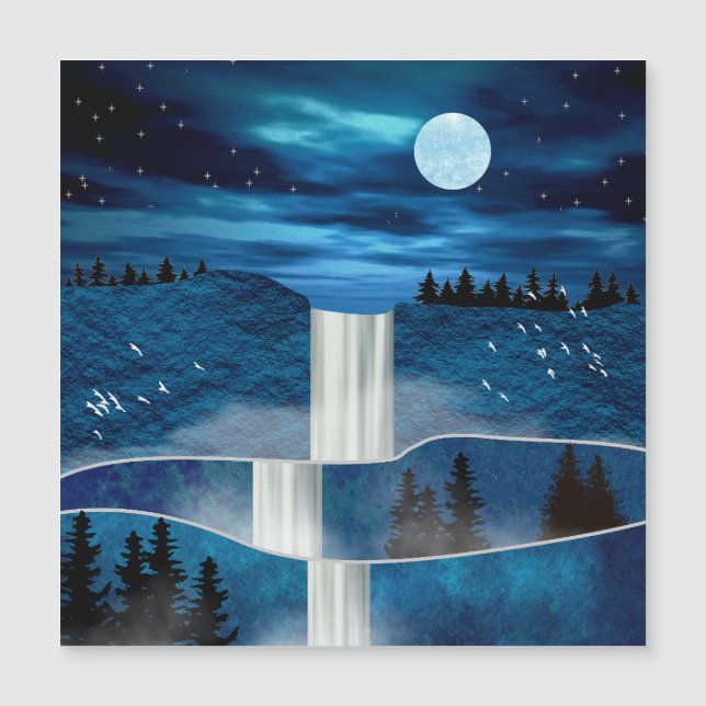 Blue Waterfall (Framsida)