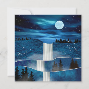 Blue Waterfall