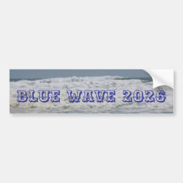Blue Wave 2026  Bildekal