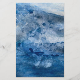 Blue Wave Card Brevpapper