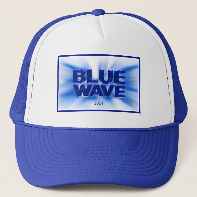 Blue Wave Democrat Keps (Framsida)