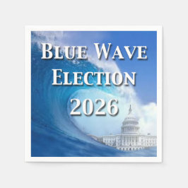 Blue Wave Election 2026 Pappersservett