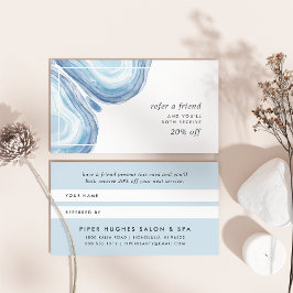 Blue Wave Geode Rabattkort