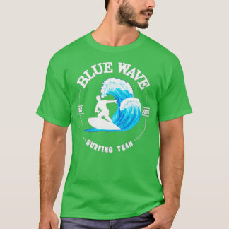 Blue Wave Surfing Team T Shirt