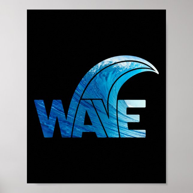 Blue Wave Vote Democratic President Resist Trump  Poster (Framsidan)