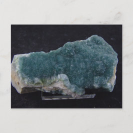 Blue Wavellite Arkansas Post Office Vykort