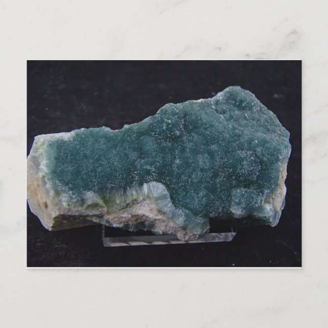 Blue Wavellite Arkansas Post Office Vykort (Framsida)