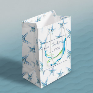 Blue Whale and Starfish Baby Shower