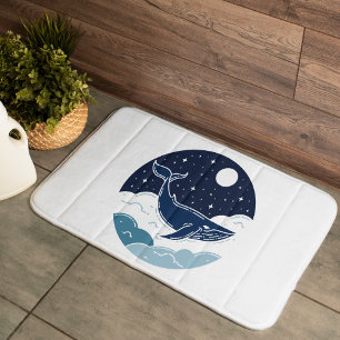 Blue Whale Dream Badrumsmatta