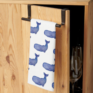 Blue Whale Kitchen Towel Kökshandduk
