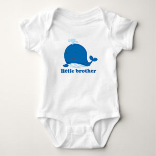 Blue Whale Little Brother T Shirt