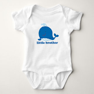 Blue Whale Little Brother T Shirt