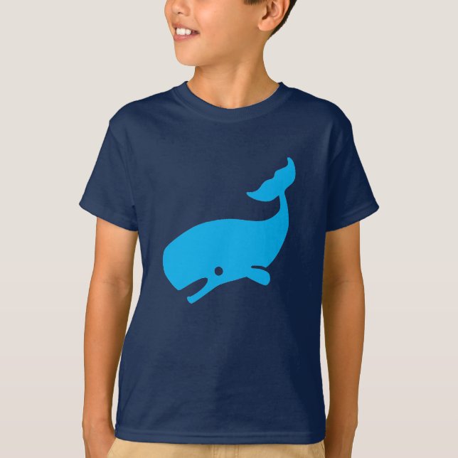 "Blue Whale" T-Shirt (Framsida)