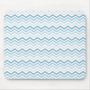 Blue White Chevron Ombre Musmatta