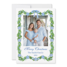 Blue & White Chinoiserie Garland Grandmillenial