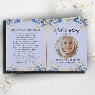 Blue White Daisy Firande of Life Programme