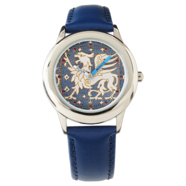BLUE WHITE FANTASY GRIFFINS ARMBANDSUR (Framsida)