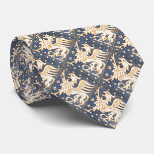 BLUE WHITE FANTASY GRIFFINS SLIPS