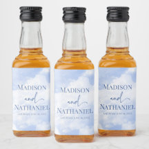 Blue White Gnistra Clouds Dreamy Elegant bröllop