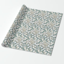 Blue White Lotus Flowers Presentpapper