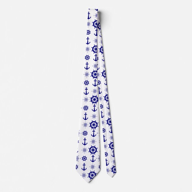 Blue White Nautical Coastal Boating Slips (Framsida)