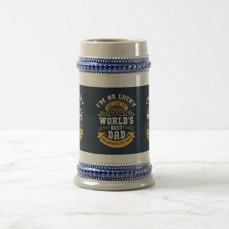 Blue White Orange Worlds Best Pappa Sejdel
