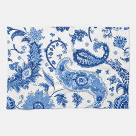 Blue & White Paisley Kitchen Towel Kökshandduk