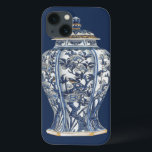 Blue & White Porcelain Vas efter Vision Studio<br><div class="desc">Ett blått och vitt porslin vas som är täckt av intrikata blommigtar. En Vision Studio-skapelse,  den här fantastisk skulle se underbar ut på väggen. Hitta dina favoriter idag!</div>