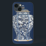 Blue & White Porcelain Vas efter Vision Studio<br><div class="desc">Ett blått och vitt porslin vas som är täckt av intrikata blommigtar. En Vision Studio-skapelse,  den här fantastisk skulle se underbar ut på väggen. Hitta dina favoriter idag!</div>