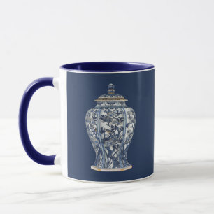 Blue & White Porcelain Vas efter Vision Studio Mugg