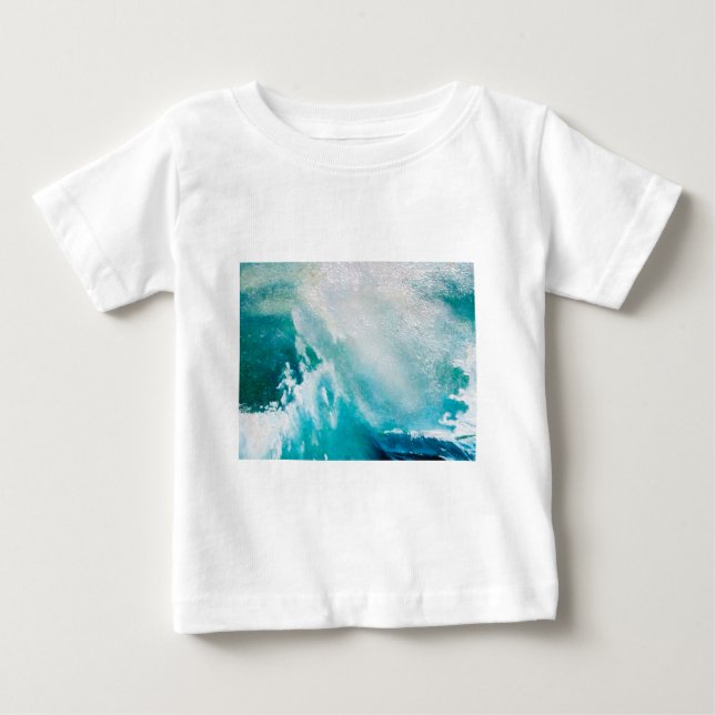 BLUE WHITE SEA VINKARARE I STORM TEE SHIRT (Framsida)