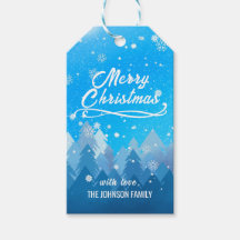 Blue White Snö fredliga skogen God jul