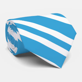 Blue White Stripes Pattern Slips