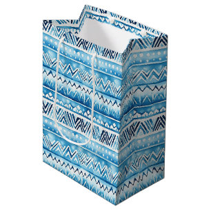 Blue White Tribal Rand