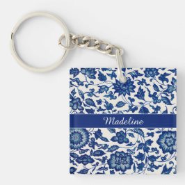 Blue White Wildflower French Country Chinoiserie