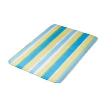 Blue White Yellow Summer Stripes