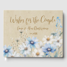 Blue Wildblommor Gästböcker