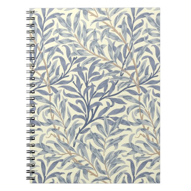 Blue Willow Bough (av William Morris) Anteckningsbok (Framsidan)