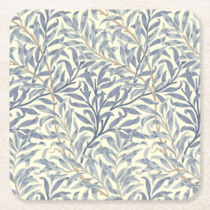 Blue Willow Bough (av William Morris) Underlägg Papper Kvadrat