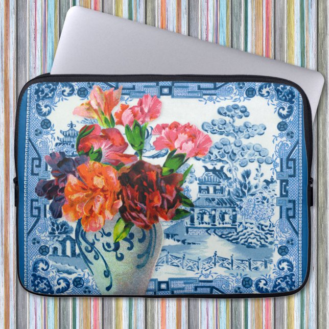 Blue Willow Laptop sleeve (Skapare uppladdad)