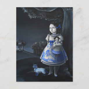 Blue Willow Vykort