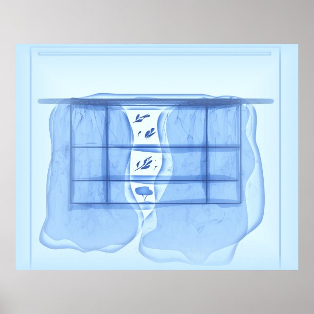Blue window. poster (Framsidan)