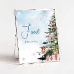 Blue Winter Baby Det är Kall utanför maten Poster<br><div class="desc">Gör evenemanget speciellt med den här Winter Baby Shower med vår söta och underbara utskrivbara matmärkesskylt med ett vackert Winter Wonderland Baby Shower-tema. Ladda ned,  anpassa och skapa varaktiga minnen med den här perfekten för ditt glada firande! BS976</div>