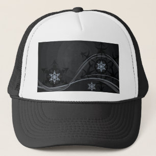Blue Winter Hat Truckerkeps