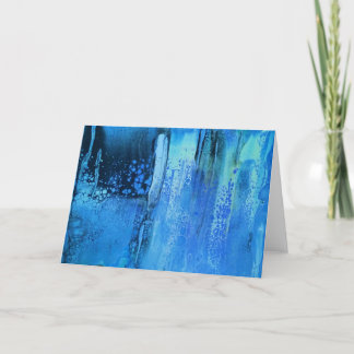"Blue Winter Rain" Kort