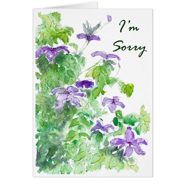 Blue Wisteria OBS Kort (Framsidan)