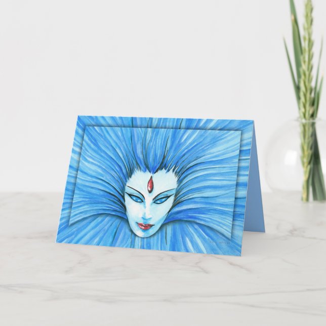 Blue Witch Kort (Framsida)